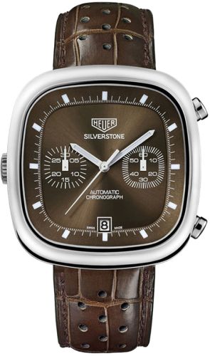 TAG Heuer Silverstone Stainless Steel / Brown / Limited Edition